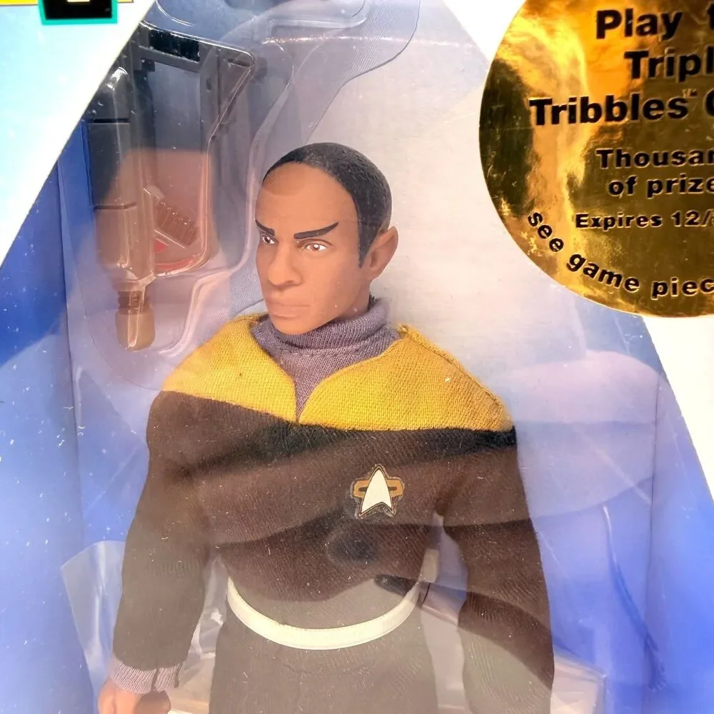 Star Trek Lt Tuvok Warp Factor Series 1 Action Figure 1997 Playmates New In Box